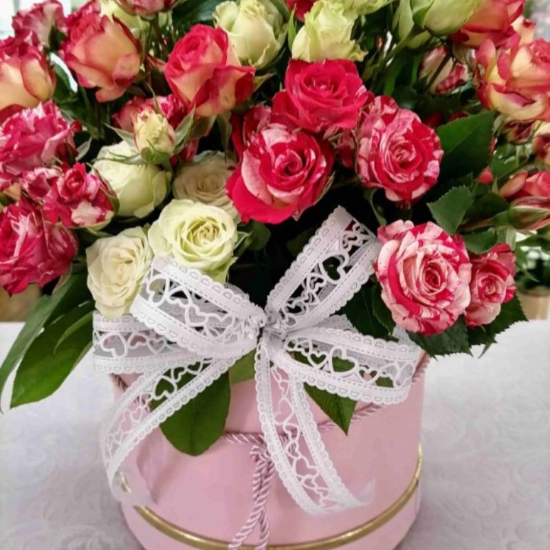 Květinový box Rosa
