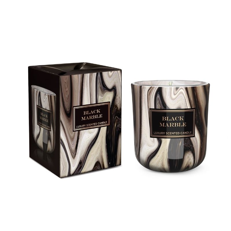 Svíčka Black Marble 150g