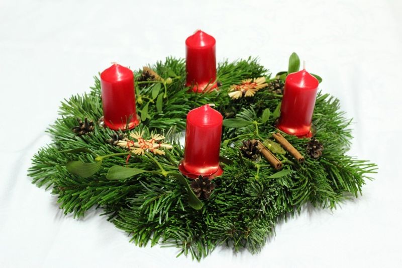 Adventní věnec - klasický